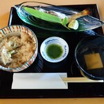 和食 花の茶屋 - 愛知県　大千瀬川産　天然鮎の塩焼  と 鮎飯     吸物 三品   1,800円
