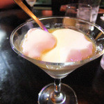 cinnabar 辰砂 - 杏仁豆腐 好みのアルコールで