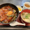 Shinano An - 『カツカレー丼』様(750円)※味噌汁、沢庵付。