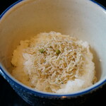 門前茶屋かたたや - ちりめん山椒ごはん