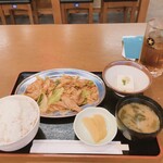 満天酒場 - 料理写真:豚キムチ定食