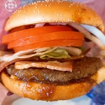 マクドナルド - サムライマック　ベーコントマト肉厚ビーフ+トマト3枚