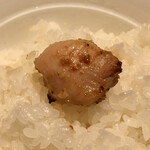 Midoriya - 国産牛ホルモンミックス定食160g1,200円、鶏もも