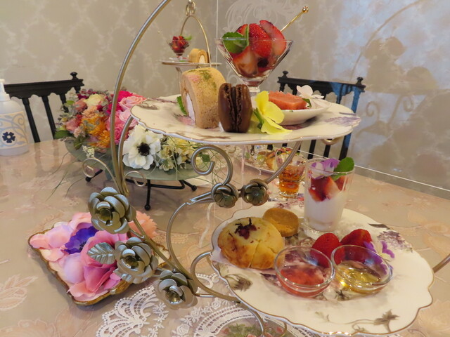 ティールーム しぁんくれーる Champ Clair 二軒屋 カフェ 食べログ