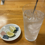 鰻はし本 - ヘベスソーダ