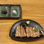 鰻はし本 - 森のうなぎのひと口白焼き串