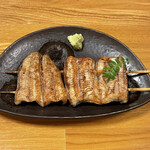 鰻はし本 - 森のうなぎのひと口白焼き串