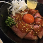 肉匠 くら乃 - （ランチ）ローストビーフ丼