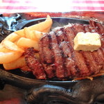 サンロード - 網焼きステーキ　1200円