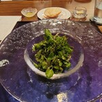 Gibier MIYAMA - クレソンとたらこのサラダ