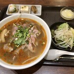 かいちゃん - ランチメニュー「フェ風牛肉フォーセット」(950円)