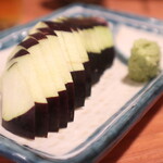 Yakitori Tasuku - 水なすの刺身