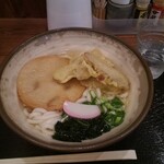 博多うどん よかよか - 丸天うどん+ごぼ天