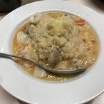 がばちょ - 海の幸のリゾット（600円）