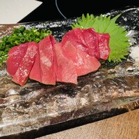 赤坂 金舌 - 牛ハツ刺し
