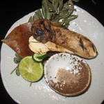 鮨 福原 - 焼き松茸