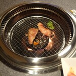 焼肉 松月 - 常陸牛バラカルビ1600円