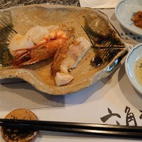 六角堂 - 魚介類の太白胡麻油焼き