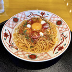 洋麺屋 五右衛門 - カルボナーラチリトマト