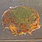 お好み焼き キミッツ - そば肉玉入りチーズ