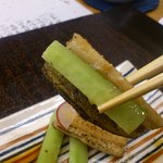 味心 すず木 - 穴子。胡瓜と一緒に。リフト(^-^)/