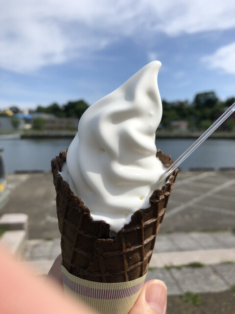 ジーセブン・あっかんべぇ～（G-seven×あっかんべぇ～） - 釧路（ソフトクリーム）の写真