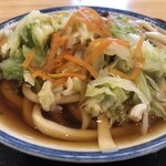 白須うどん - キャベツ