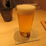 一㐂 - 生ビール
