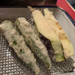 玄海 - オクラ、茄子