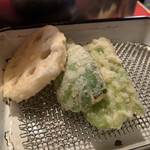 玄海 - レンコン、ピーマン