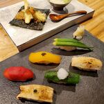 Sushi bistro zen - ビーガン寿司コース