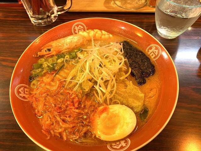 海老味噌ラーメン 宮 - 帯広（ラーメン）の写真
