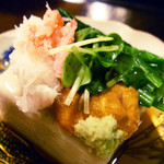 蕎麦　孤丘 - 蕎麦豆腐　４００円