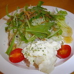 狭山カレー工房 りとるほっと。 - セットのサラダ