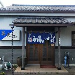 安曇野 - 店の入口