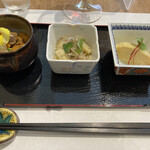 Washokki Furenchi Komorebi - 東京野菜　小鉢３種