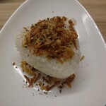 空と大地のトマト麺 Vegie  - リゾットおむすび(180円)