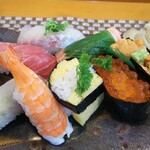 Genkai Zushi - 上にぎりランチ 1650円