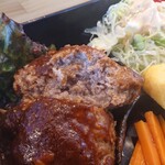 GOHAN-YA あたしんち - ハンバーグ断面