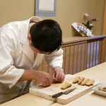 道人 - ムービーはインスタにて。鮎の骨抜き師を襲名したらしい。