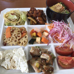 ふじさん - お野菜多めにしました。お豆腐も大豆の味がしっかり感じられて美味しかったです。