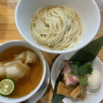 自家製麺 くろ松 - ■濃厚清湯白醤油つけ麺¥1100