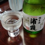 開盛庵 - 浦霞(日本酒)1300円