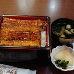 開盛庵 - うな重(松)4000円