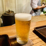 京天神 野口 - ◎生ビールで乾杯！