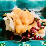 京天神 野口 - ◎生このこが美味すぎて、増量して貰った（笑）
      丹後とり貝とヤリイカの生このこ和えは悶絶級の美味さ！