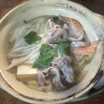 Tejimake - 豚の一人鍋　※3,000円おまかせの一品