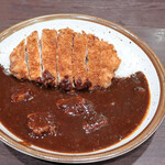 CoCo壱番屋 - 牛カレー+手仕込とんかつ