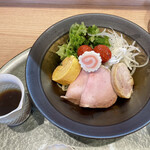 中華そば 深緑 - 限定「マイヤーレモンの冷やし中華」1100円