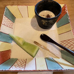 手打ち蕎麦くくり - メロンをふた口食べたところで写真撮るのを忘れてしまった(^^;;